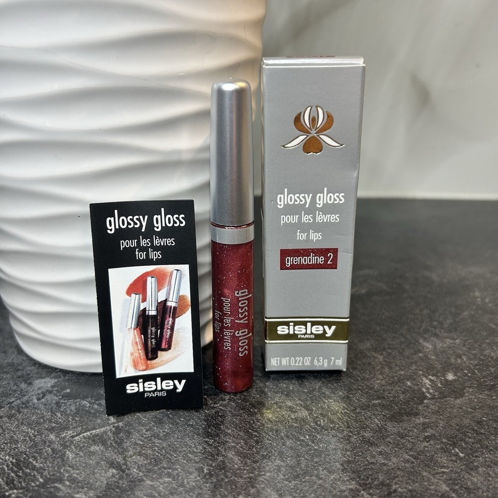 NEW Sisley Glossy Gloss Lip Gloss 2 GRENADINE Full Size DISCONTINUED‎